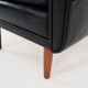 Leather armchair, 1970s design