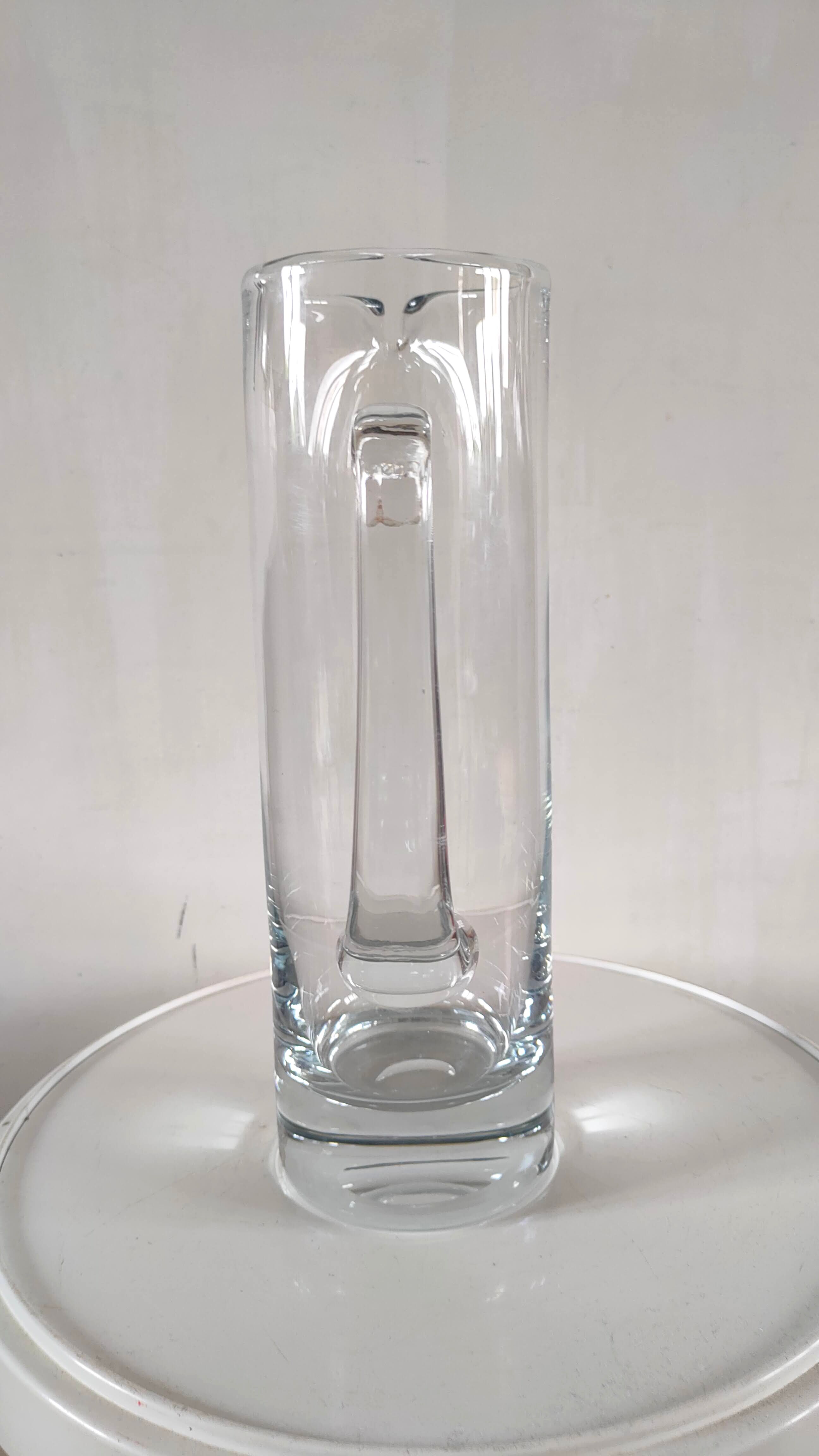 Glass pitcher Design Krosno 70s
