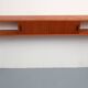 1960s wall unit with doors in teak