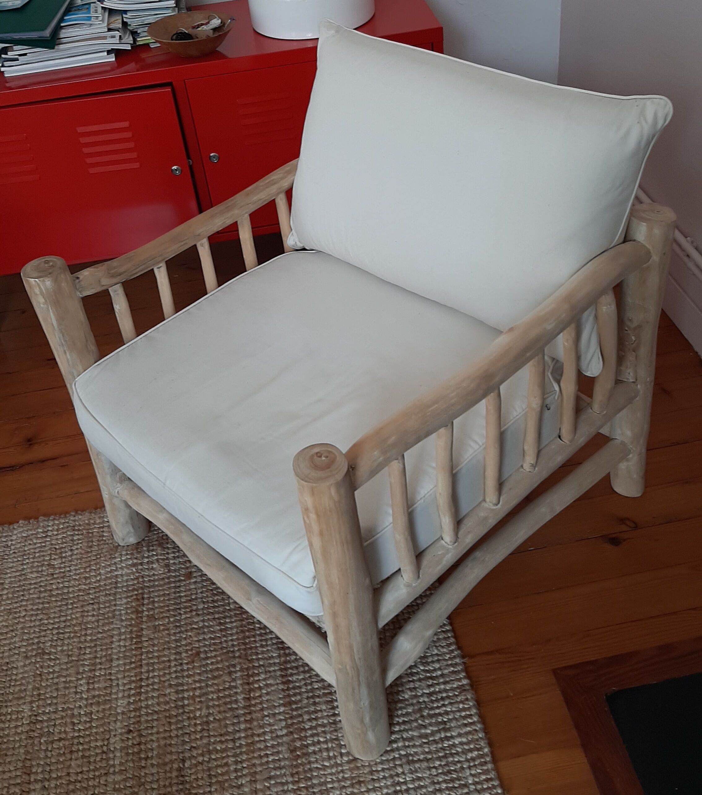 Fauteuil  bois flotté