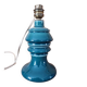 Green ceramic lamp base