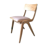 Chaise polie « Chaise Boomerang » 1950