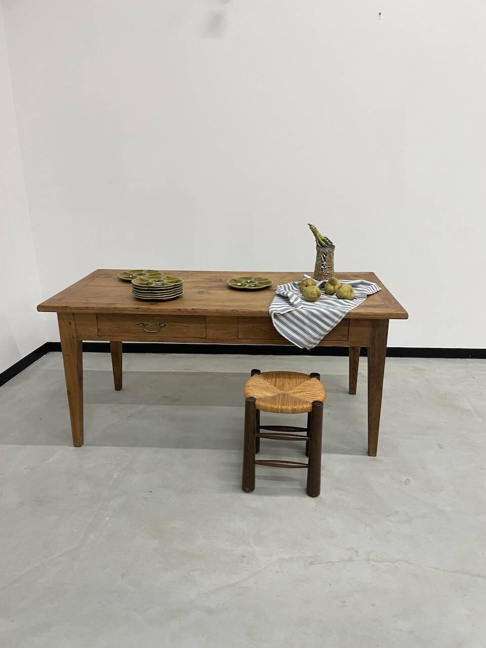 Pine farm table 165 cm
