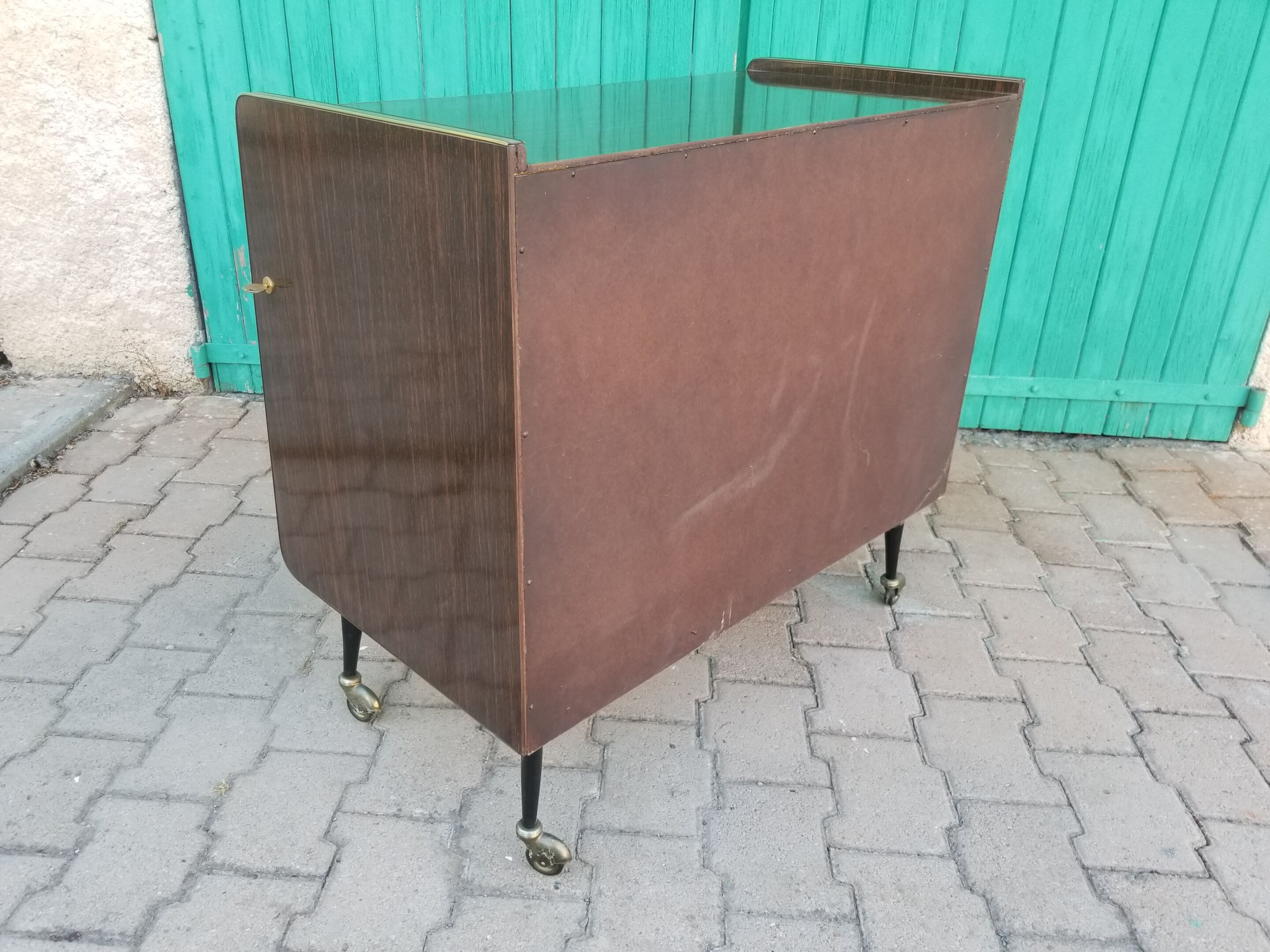 Vintage bar furniture with rotating façade- 60s/70s