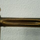 Shelves brass and glass 60 years