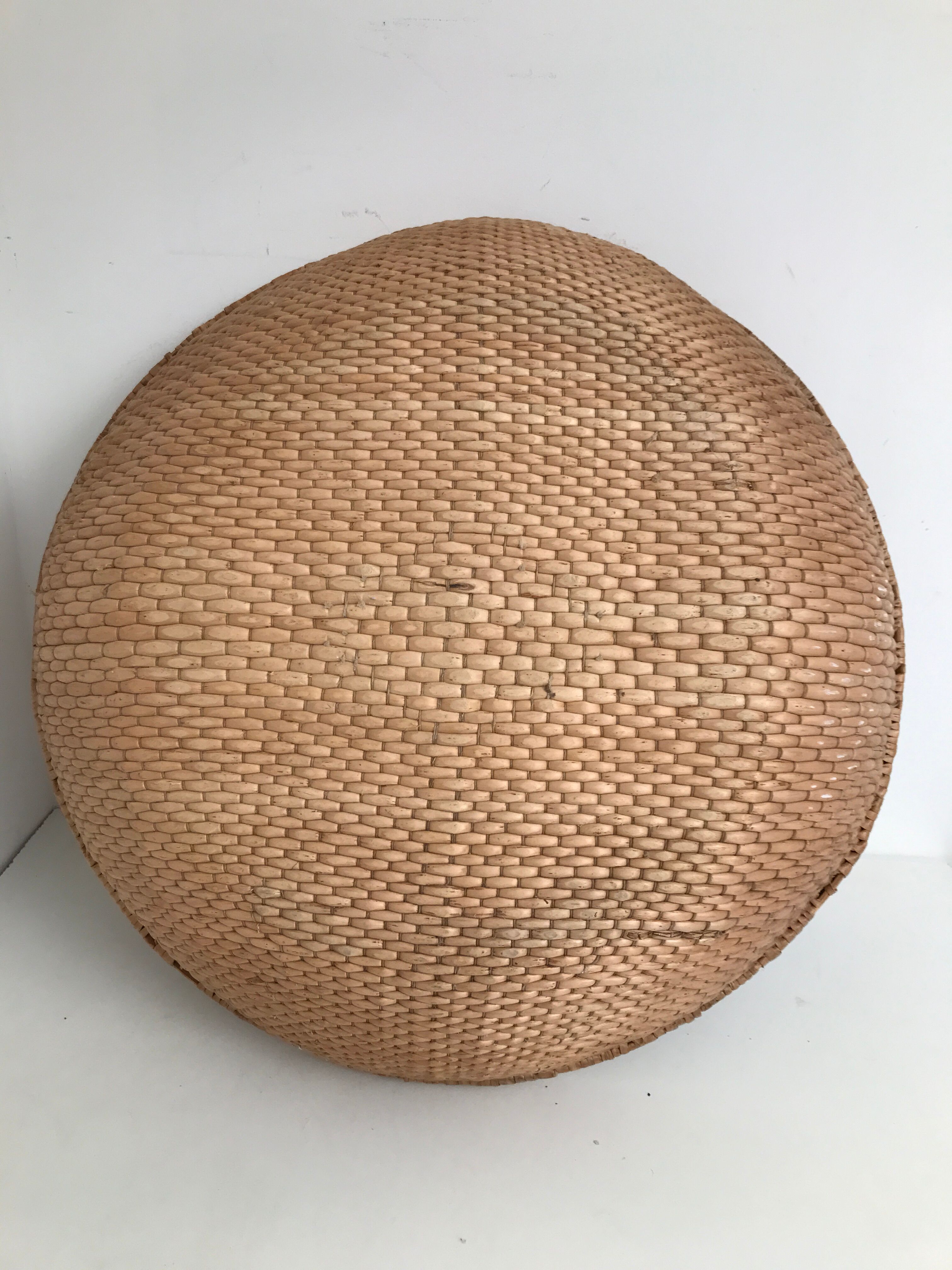 Panier ovale vintage