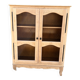 Vitrine / Vaisselier bois massif rénové