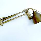 Large industrial art deco wall lamp