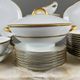 45-piece table service in Limoges porcelain, 20th century
