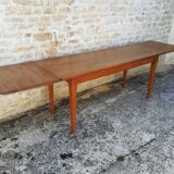 Oak table with two extensions