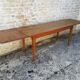Table en chêne a deux allonges