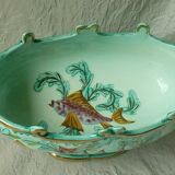 Gardener in ceramic cerart monaco aquatic decoration vintage fish