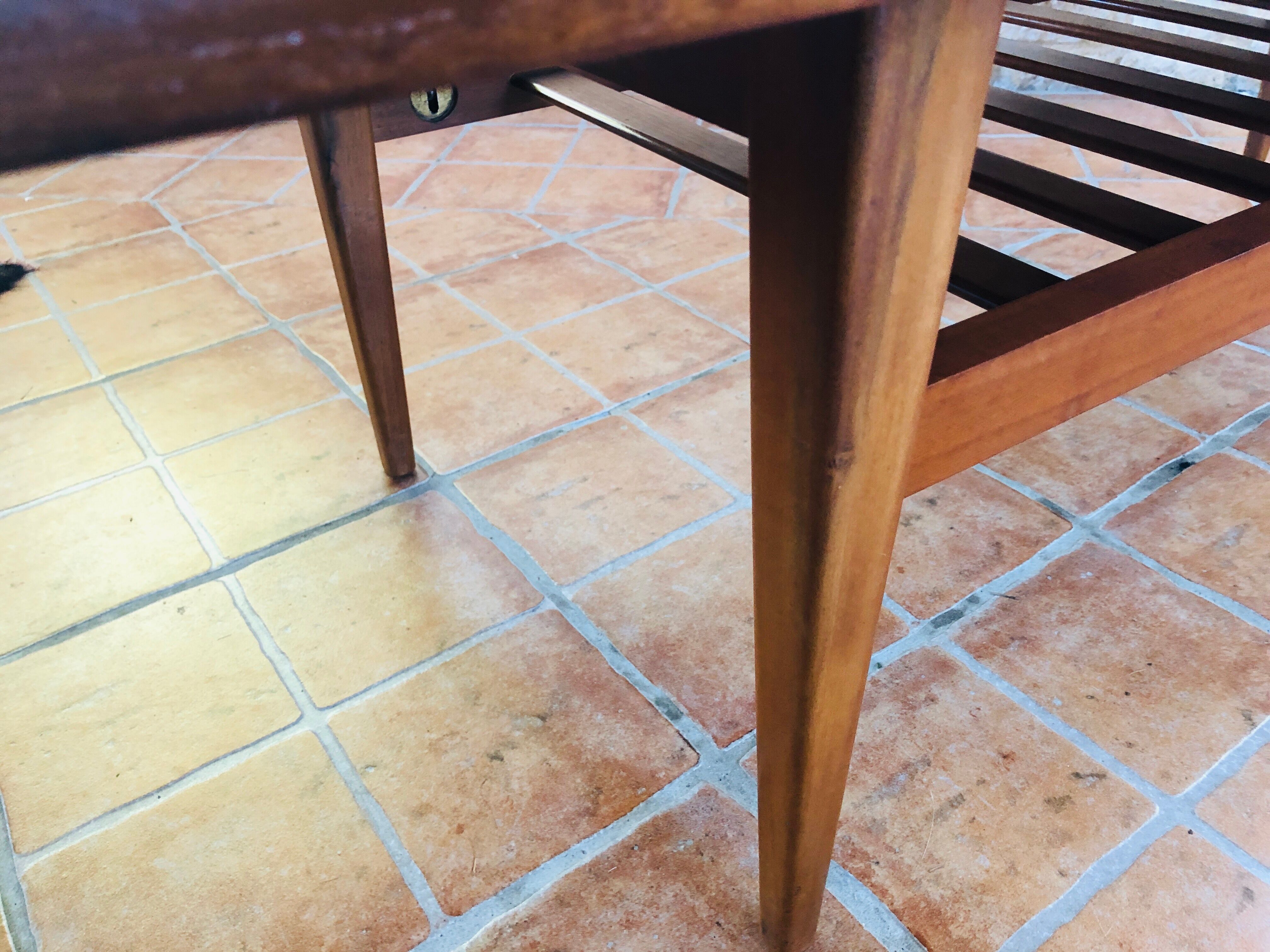 Scandinavian-style teak coffee table, edited by Arnaud, 1960s