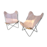 Paire de fauteuils Butterfly