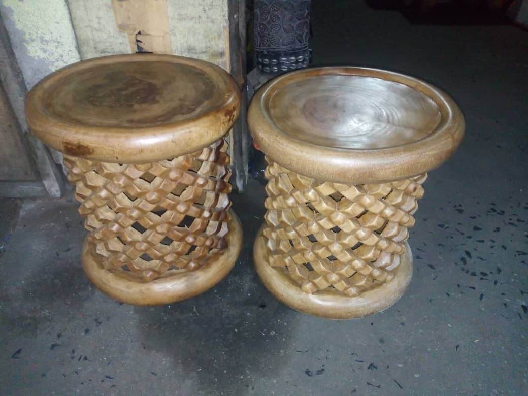 African Bamileke stools