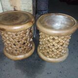 African Bamileke stools