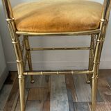 1960s-70s brass Chiavari chair