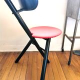 Chaise pliante design Paolo Orlandini et Roberto Lucci pour Calligaris