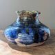 Lucien Talbot-Foucher La Borne vase in blue-brown glazed stoneware