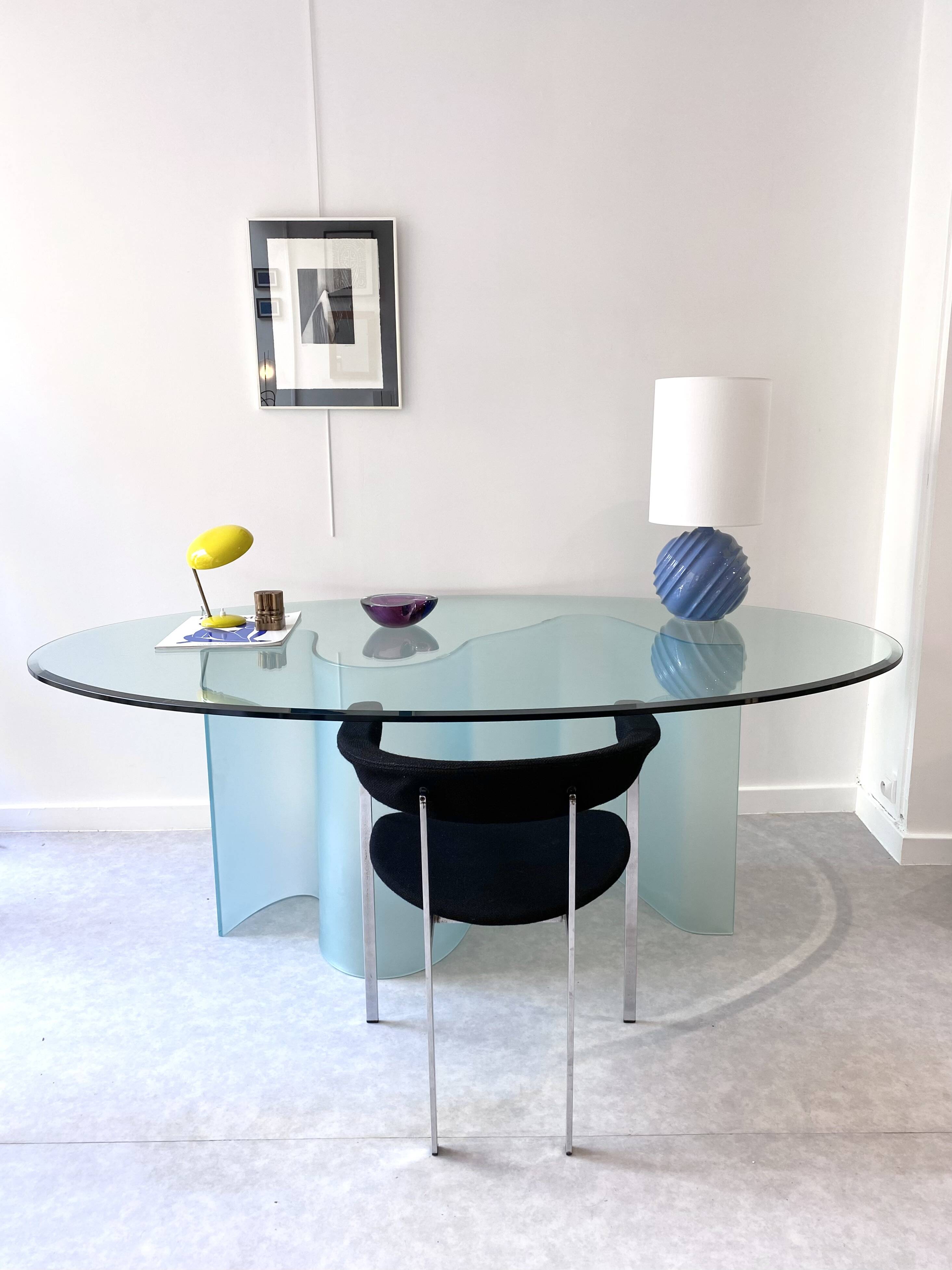 Dining room table or desk 1980 Roche Bobois