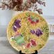 Vintage Sarreguemines barbotine serving platter