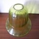 old blown glass lampshade vintage pendant light