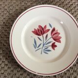 Set of 6 vintage dessert plates