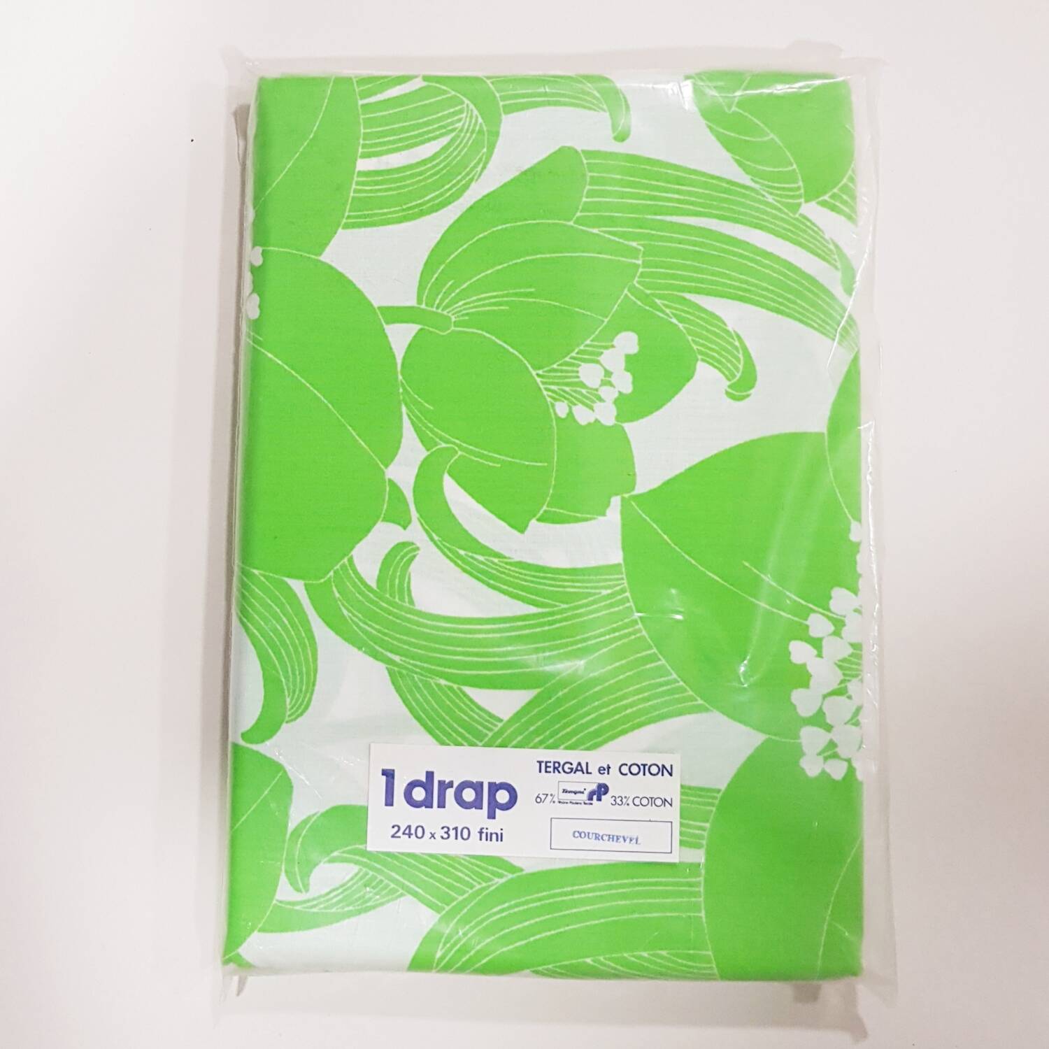 Ensemble de draps doubles des années 1970