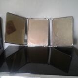 Art Deco barber triptych mirror