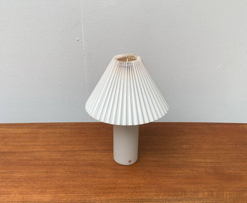 Mid-century glass table lamp by Odreco, 1960s.