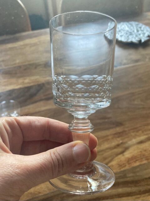 Série de quatre verres à apéritif
