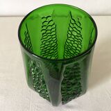 Large Art Deco glass vase 34 cm