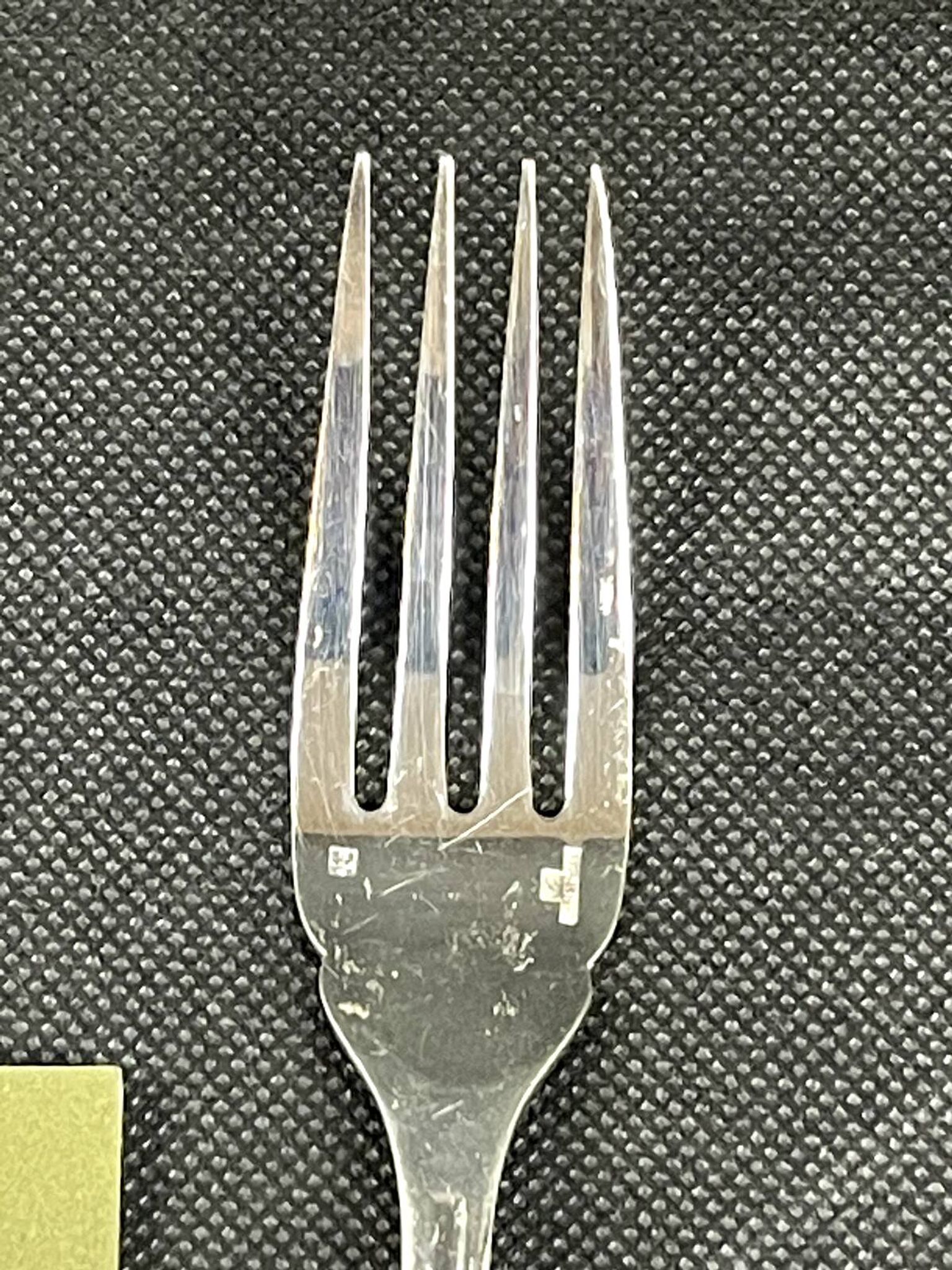 Christofle, fish service model Dax, 12 forks and 12 knives