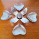 Silver-plated lotus flower ashtray, 1970.