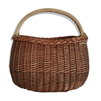 Old wicker basket