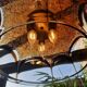 Globe Murano chandelier 70s vintage