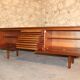 Sideboard vintage in teak and Rosewood, Scandinavian style by White & Newton