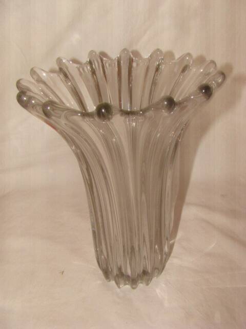 crystal vase from the 1960s