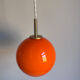 Suspension globe orange