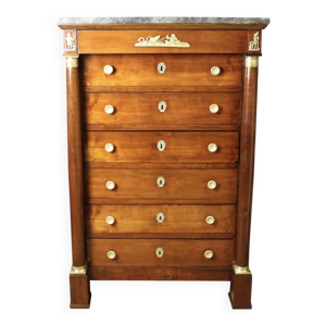 Semainier Empire à colonnes