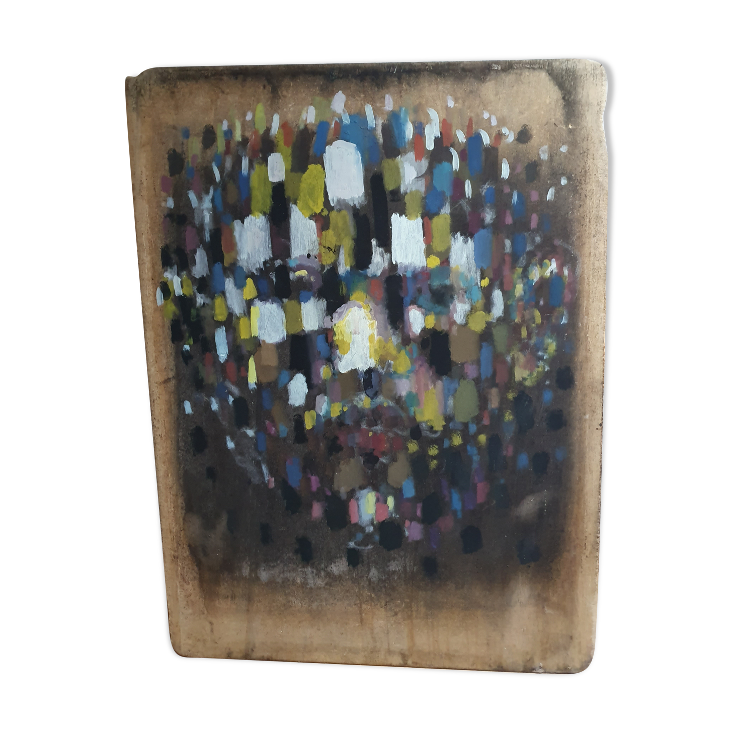 Huile sur bois