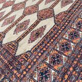 Vintage carpet pakistan drawings bokhara handmade 124x186 cm