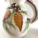 Marseille ceramic lot "alamar" pitcher jug pourer + ashtray pocket emptyer