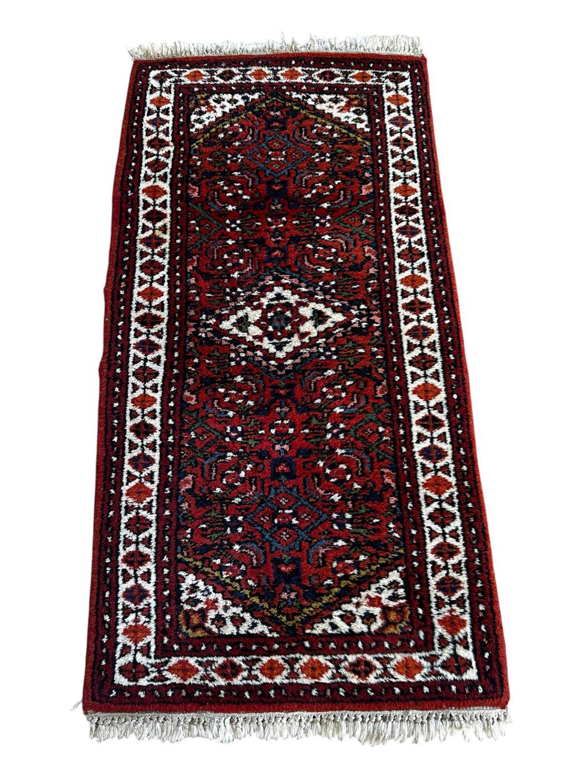 Handmade Persian rug 120cm x 60cm