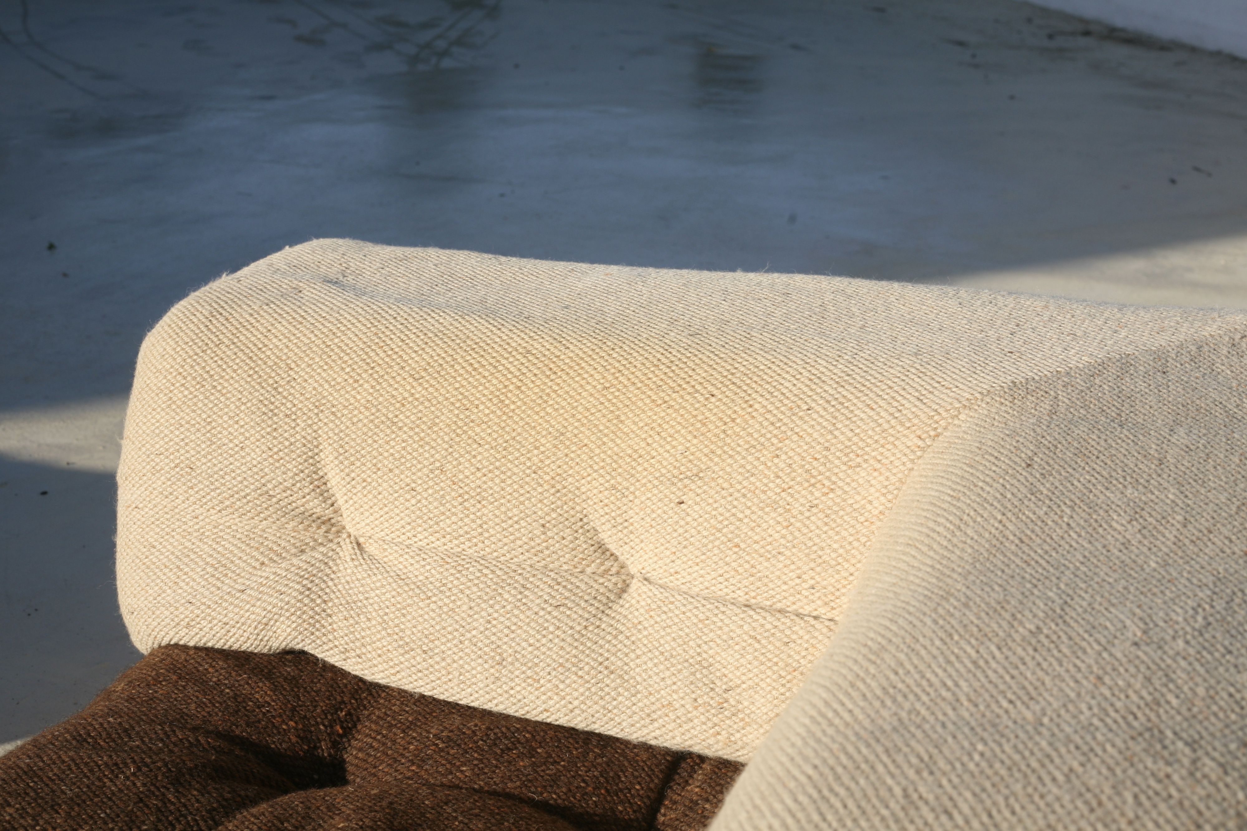 Modular sofa Mah Jong, Hans Hopfer, France, 1971. Roche Bobois Edition.