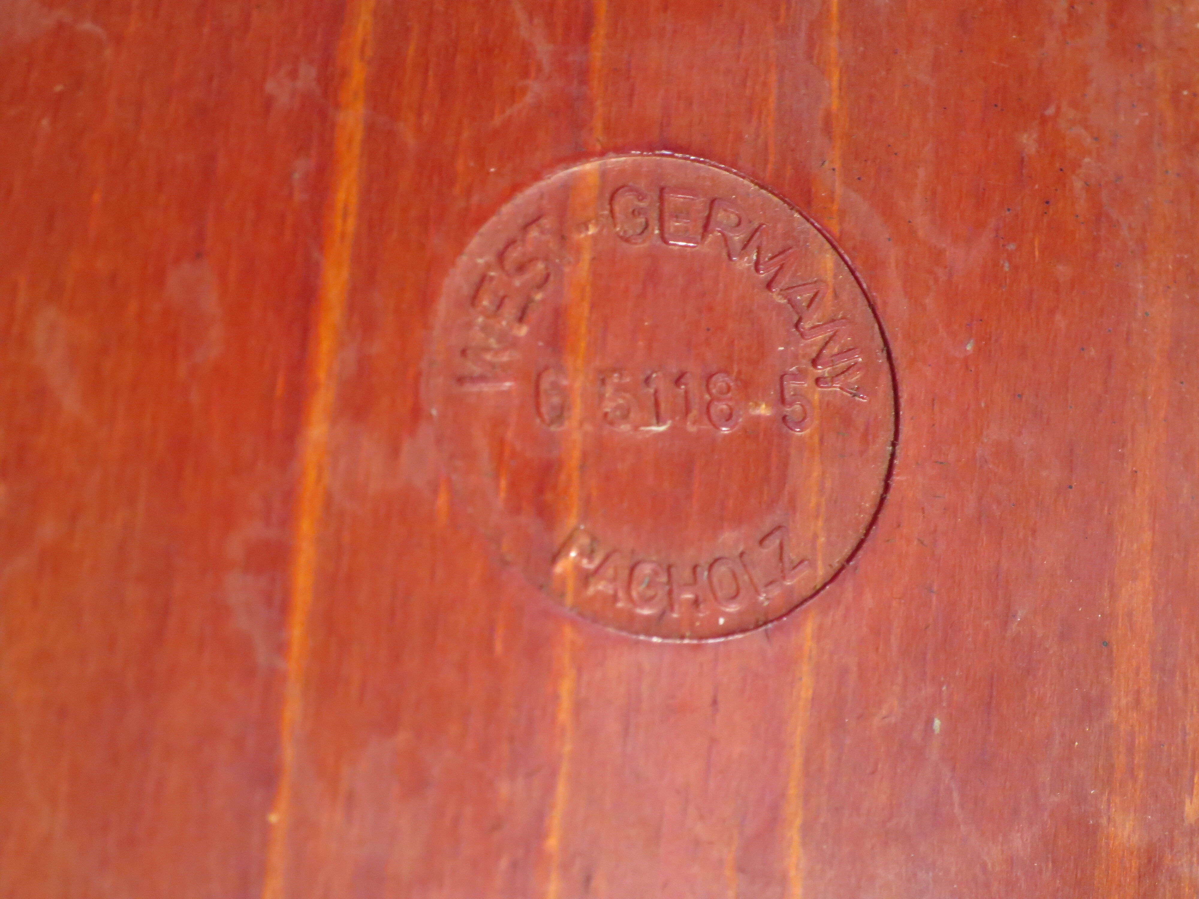 Set de 4 chaises Pagholz Made in West Germany