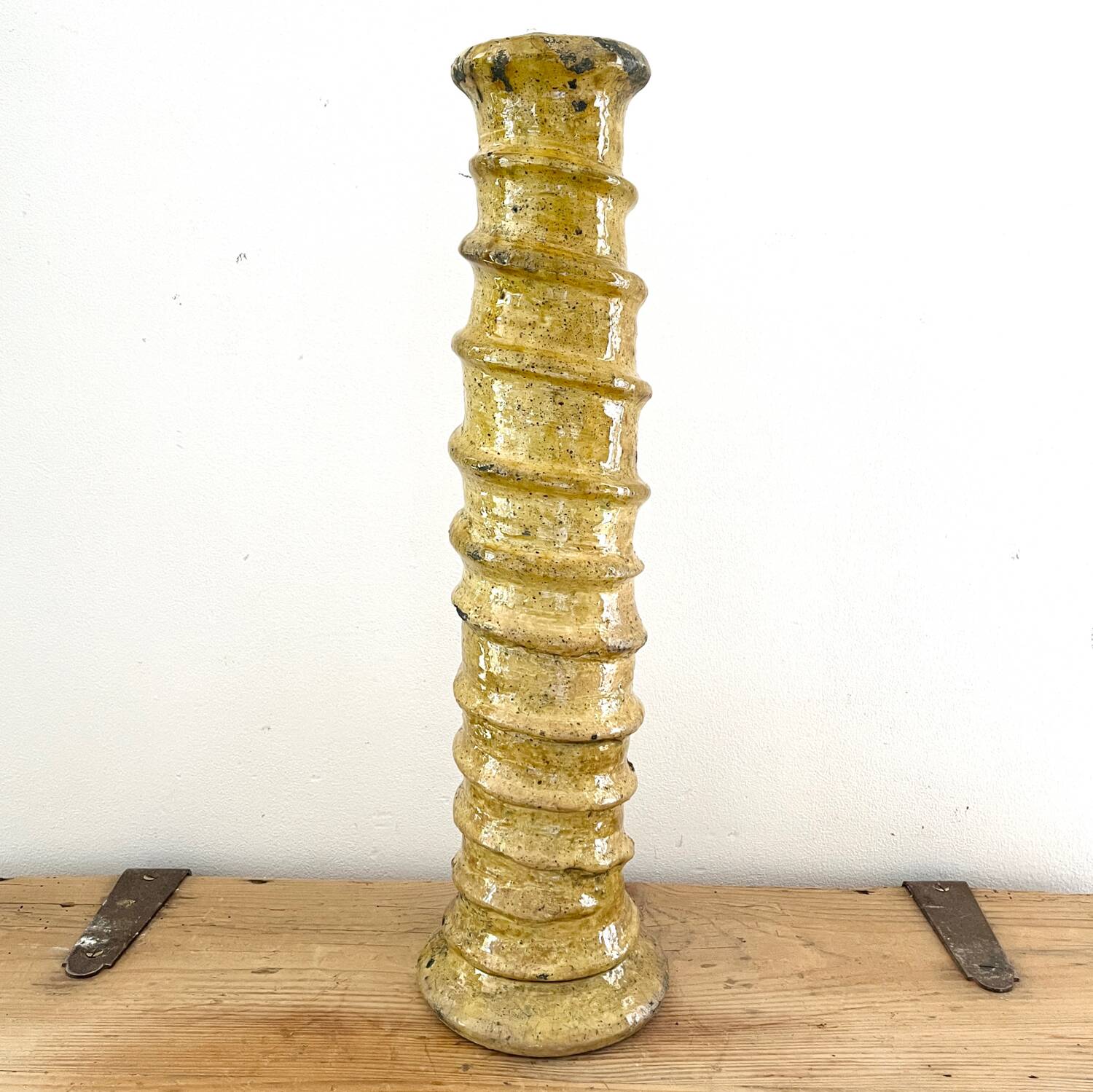Yellow Tamegroute candle holder