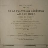 Map of the navy «sénétose - muro - valinco» nº 4786