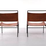 Chairs by A. Dolleman for Metz & Co., Netherlands, 1950s, Set of 2
