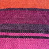 Housse de coussin en kilim turc vintage, 40 x 40 cm